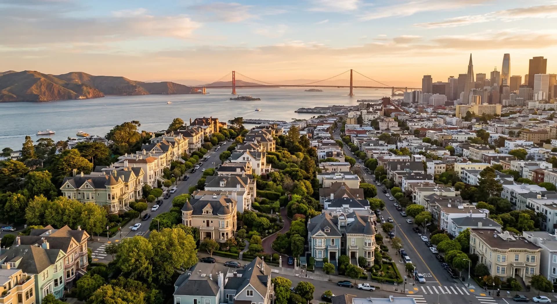 Pacific Heights neighborhood in San Francisco