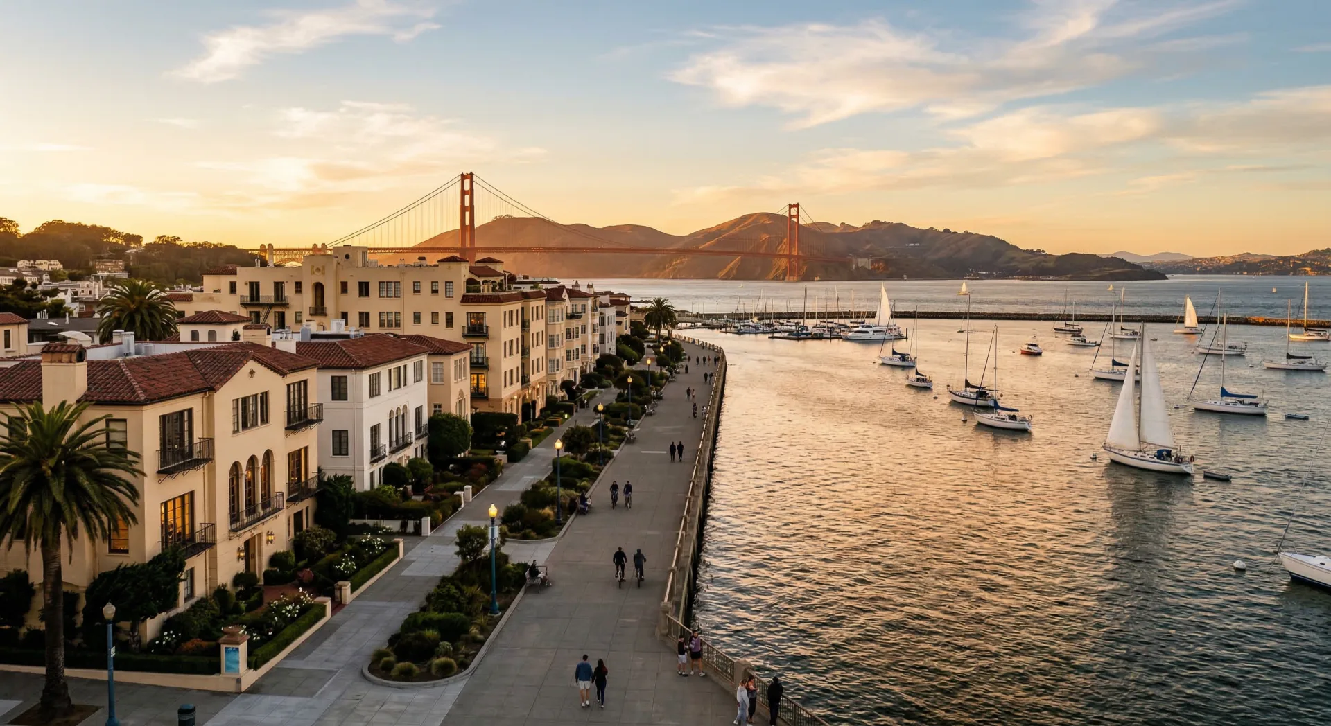 Waterfront home in the Marina District, San Francisco