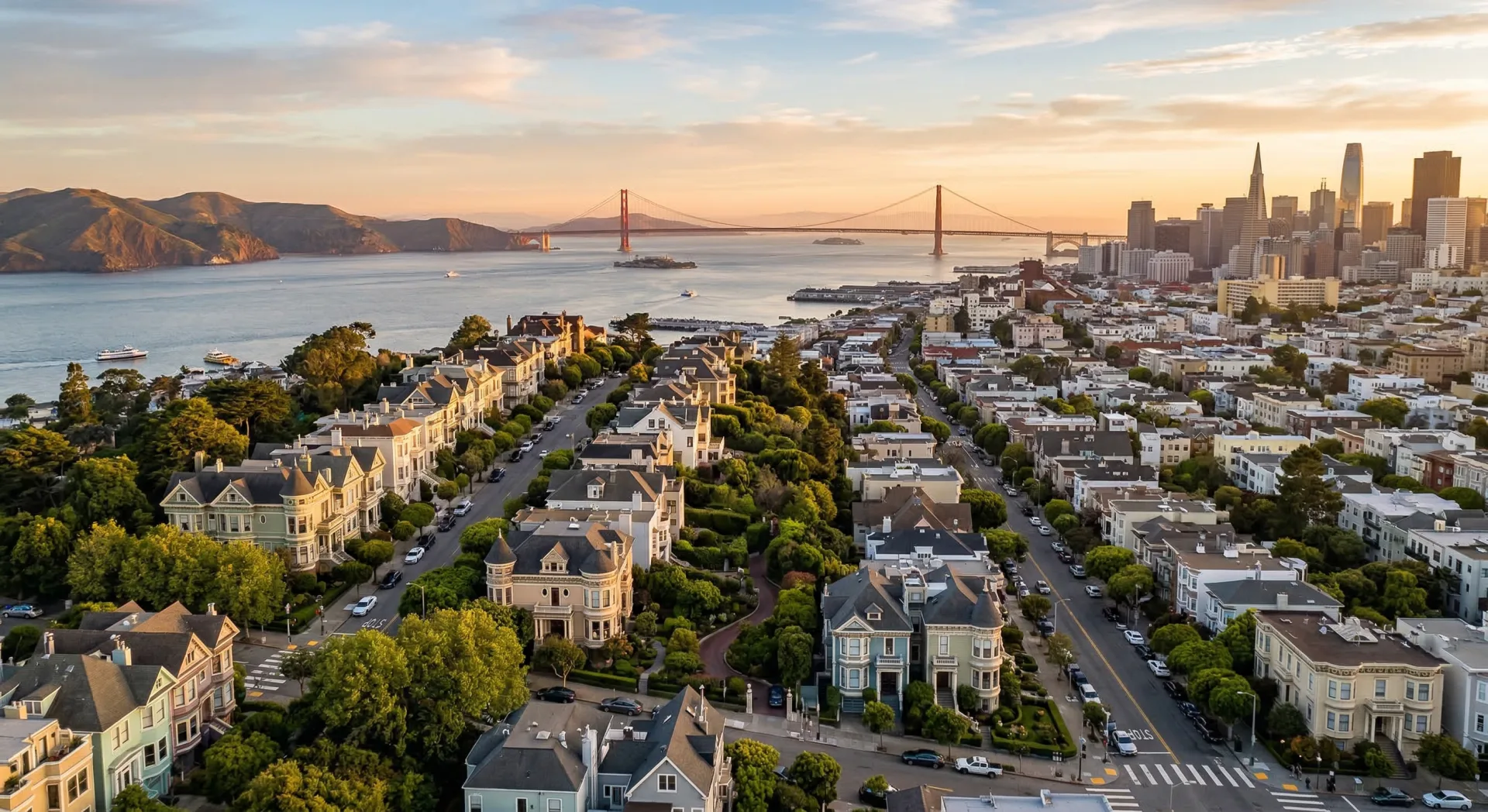 Luxury estate in Pacific Heights, San Francisco