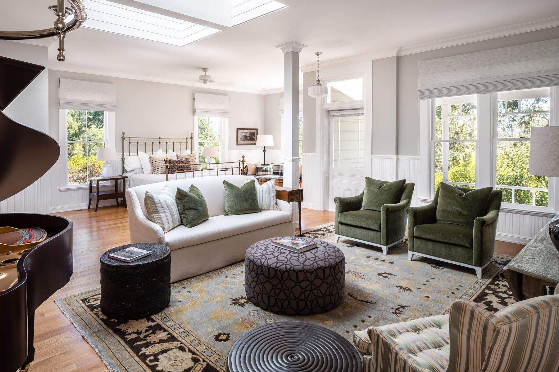 Kenwood luxury real estate with vineyard views