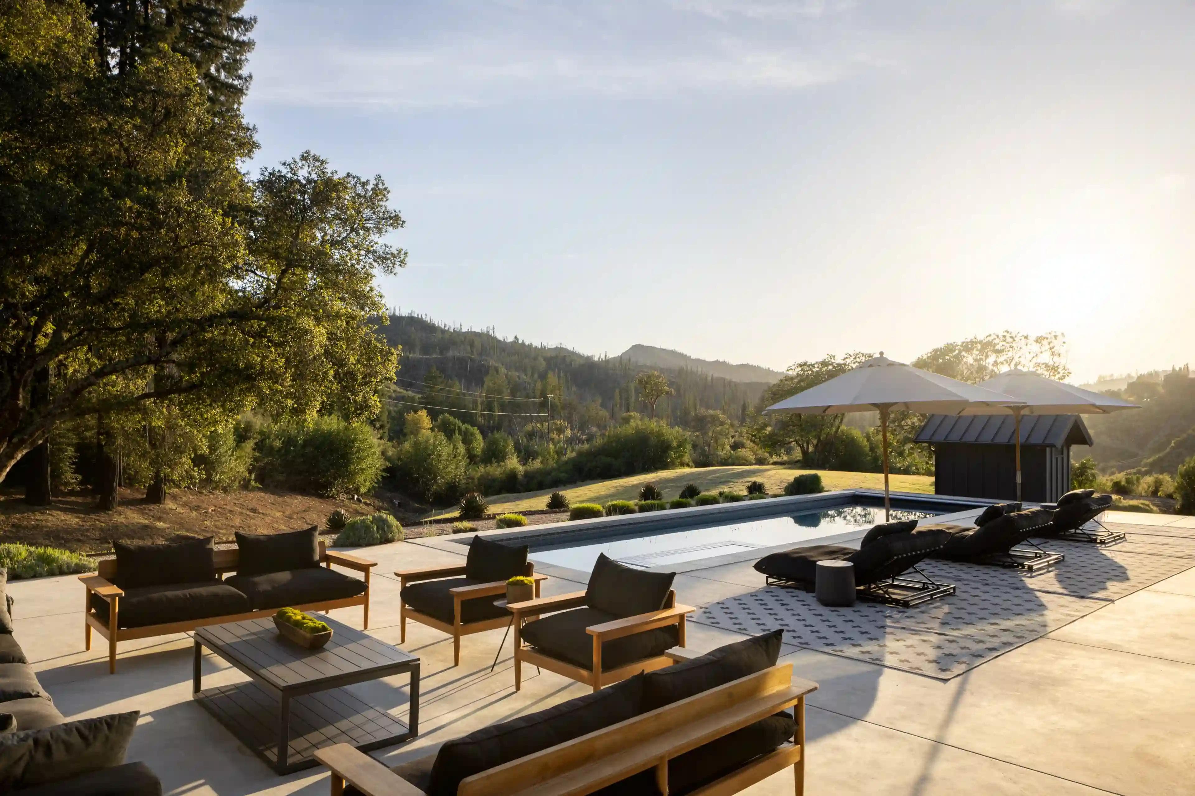 Exclusive Healdsburg property with vineyard views and luxury estate
