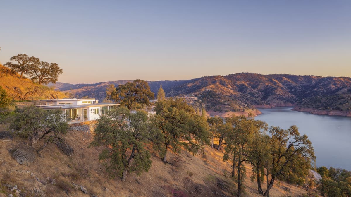 Berryessa Highlands real estate with lake and mountain views