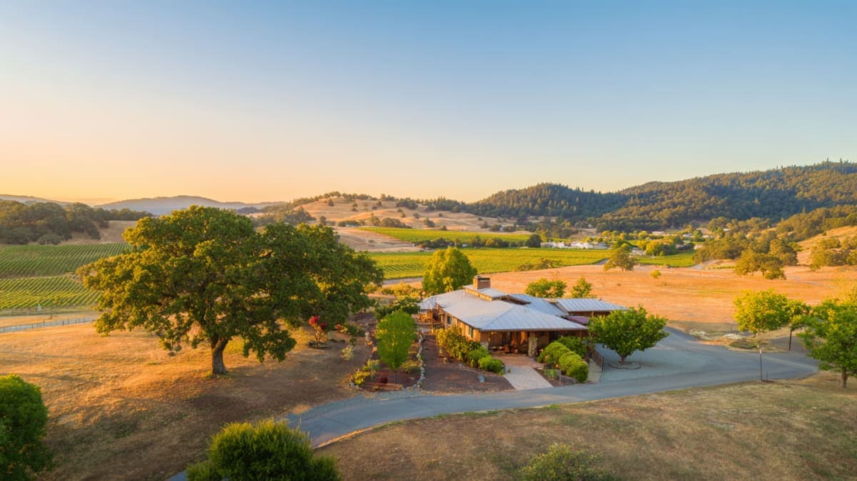 Rural estate in Pope Valley, Napa County